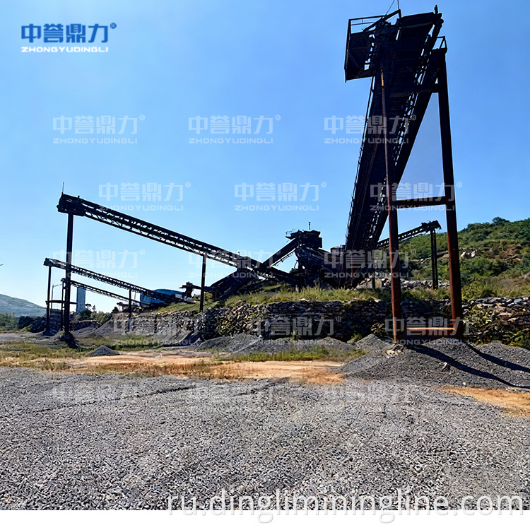 Large-Scale Gold Ore Processing Line